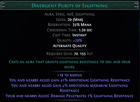 poe purity of lightning.